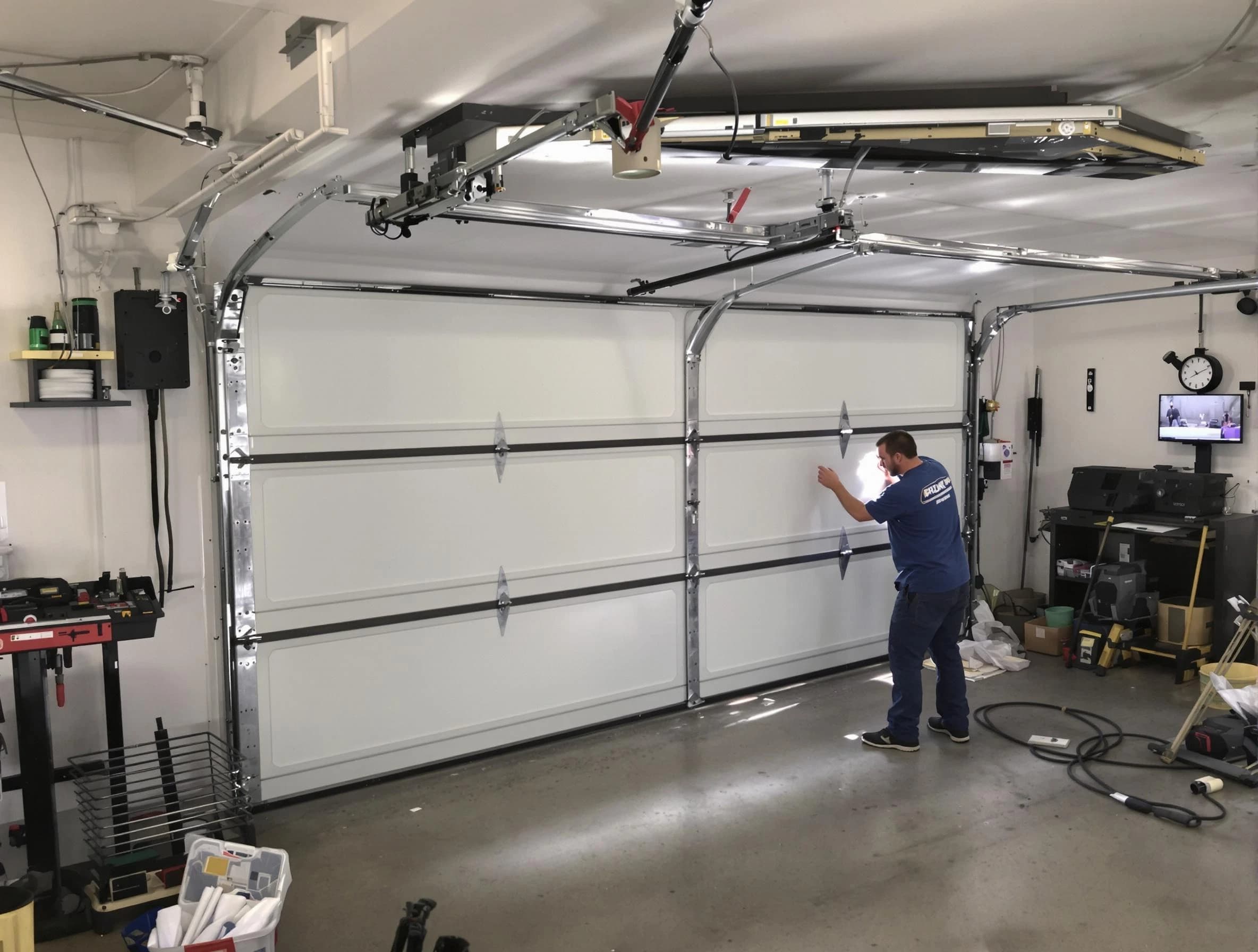 Professional garage door repair service by Mansfield Garage Door Repair in Mansfield