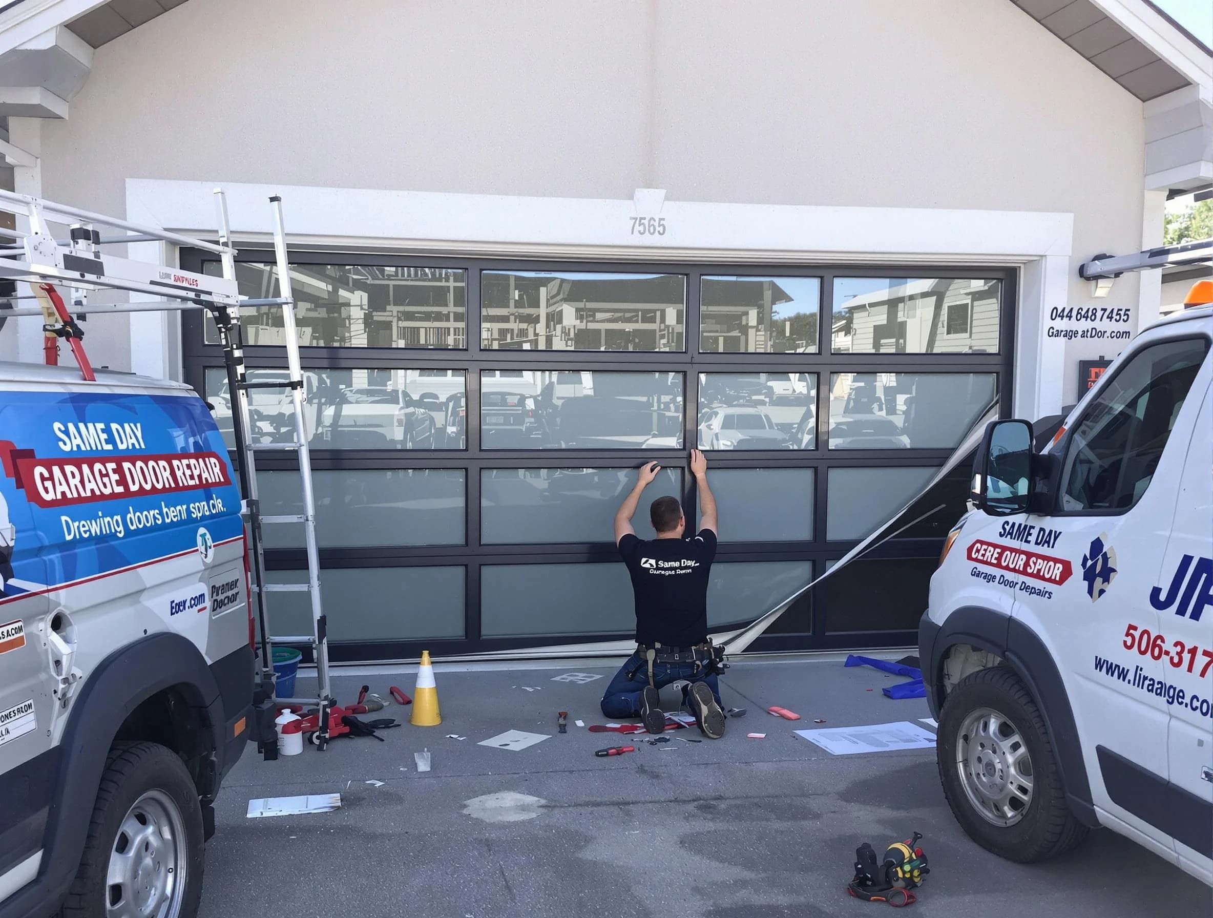 Mansfield Garage Door Repair providing same-day garage door repair in Mansfield